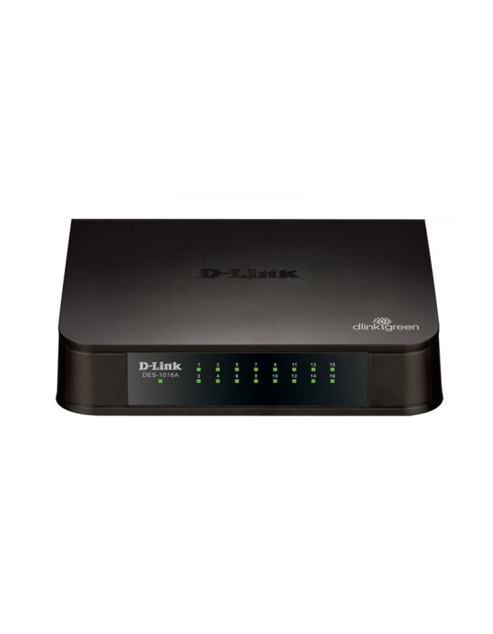 D-Link Unmanaged Switch 16x100Base-TX, plastic case