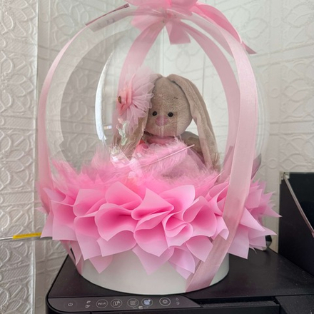 Мягкая игрушка Зайка №2 в шаре