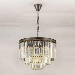 Citilux Мартин CL332131 Люстра хрустальная подвесная Прозрачная