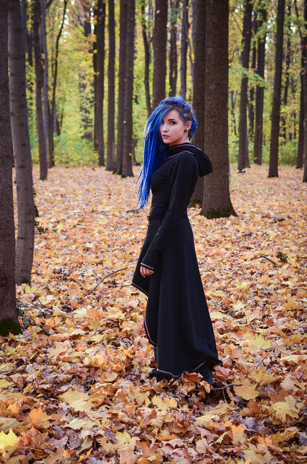 Платье Chintamani с длинным рукавом черное