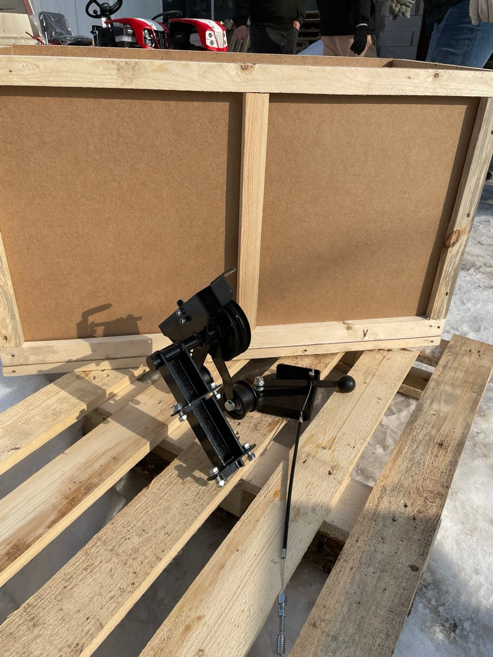 Раздатка для задней навески