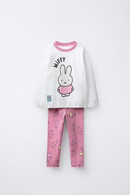 ZARA ПИЖАМА MIFFY™ MERCIS BV ©, РОЗОВЫЙ