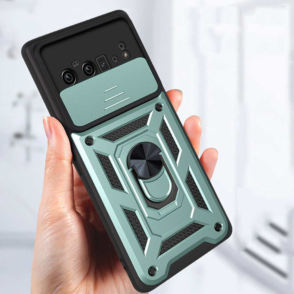 Чехол с кольцом Bumper Case для Google Pixel 6 Pro