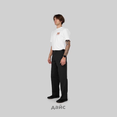 Брюки мужские Dickies Skateboarding Jamie Foy Loose Straight Twill Pants артикул:WPJ01BK - купить в магазине Дайс