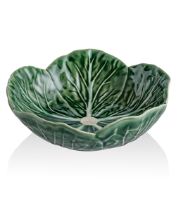 Салатник индивидуальный с резным краем Bordallo Pinheiro Капуста 12см