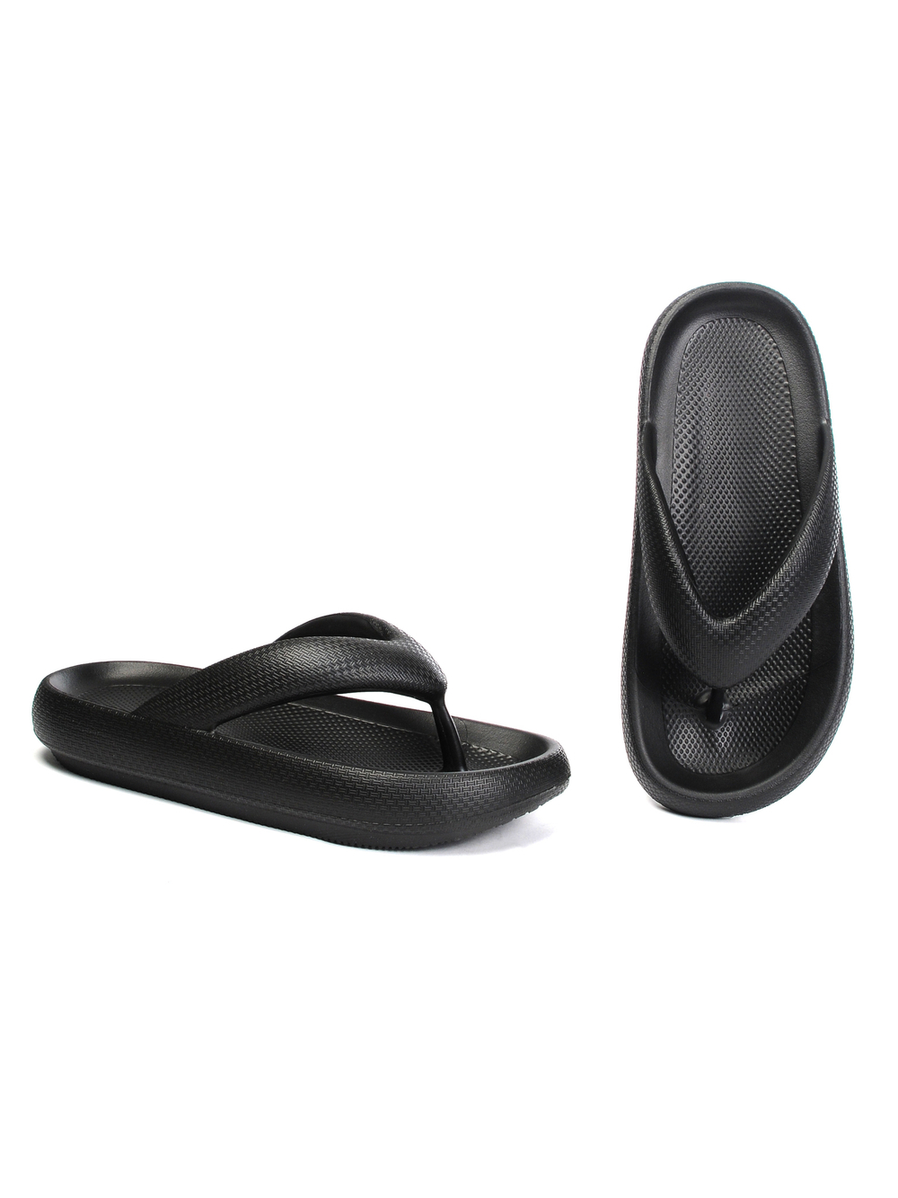 Шлепанцы женские черные