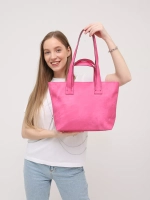 сумка тоут через плечо средняя с двумя ручками