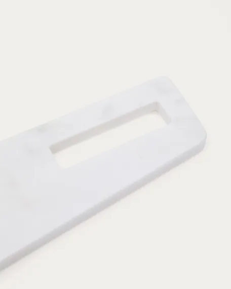 Cервировочная доска Nira из черно-белого мрамора