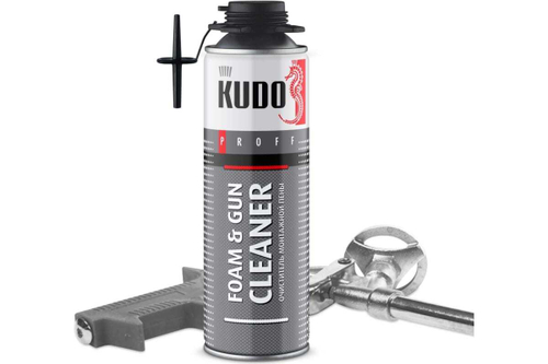 Очиститель монтажной пены Kudo FoamGun Cleaner (650мл)