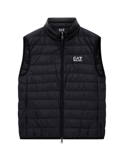 Теннисная жилетка EA7 Man Woven Down - black