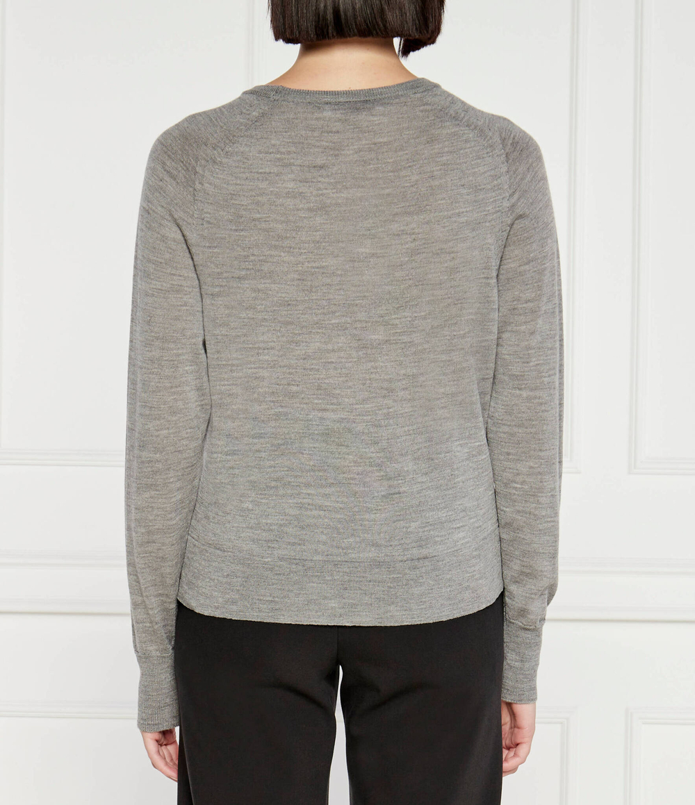 Хлопковый свитер Max Mara Leisure - серый(263660886)