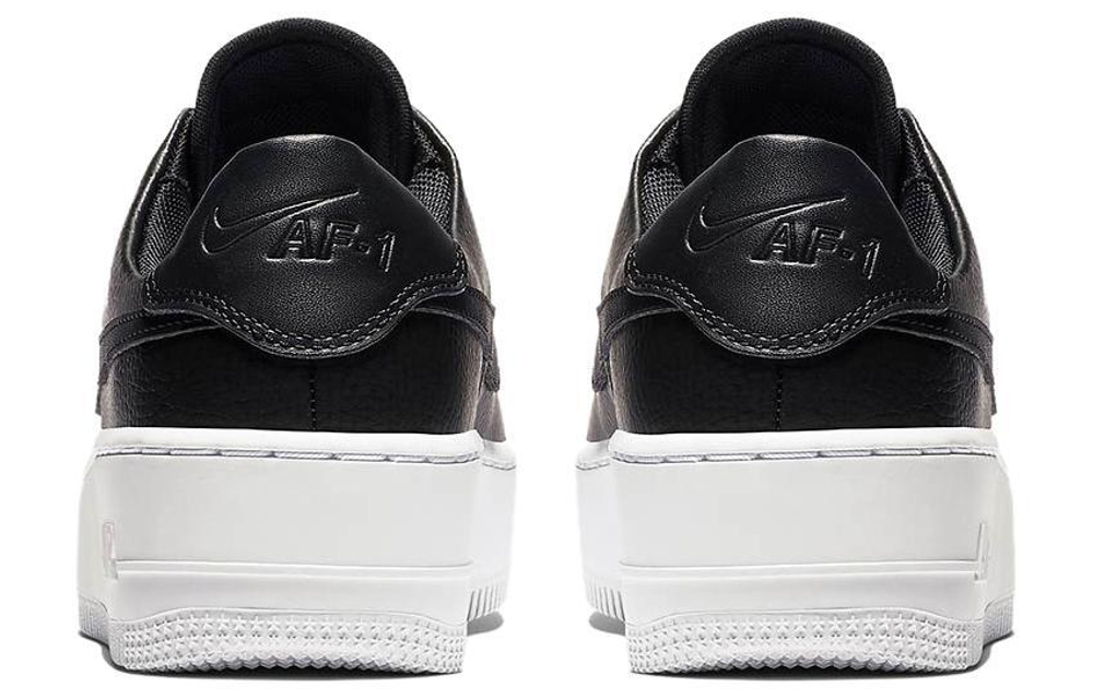 Кроссовки Nike Air Force 1 Low Sage Low Triple Black White (W) (Женская размерная сетка)
