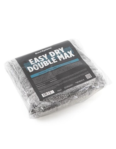 Shine Systems Easy Dry Double Max - двуслойная микрофибра для сушки кузова 50*80см, 1200гр/м2