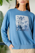 22660 Джемпер женский (индиго)