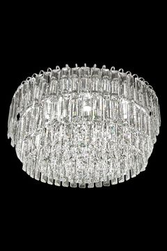 Потолочная люстра 13*Е14 LE9017/600P CH хром Catherine Leon