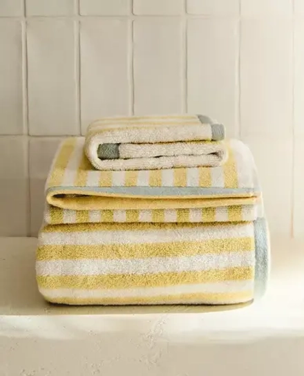 ZARA HOME БАННОЕ ПОЛОТЕНЦЕ В ПОЛОСКУ, РАЗНОЦВЕТНЫЙ