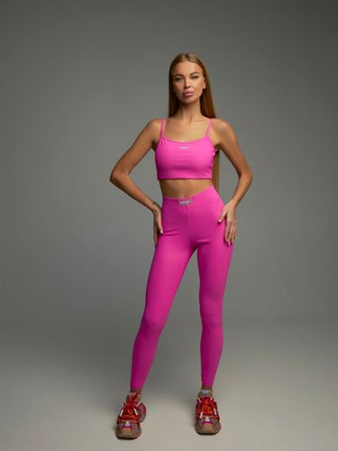Леггинсы Rib Pink