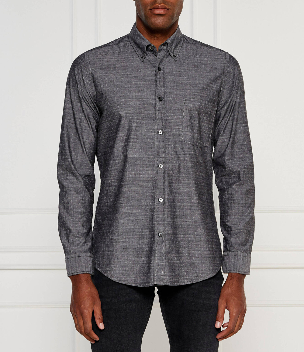 Рубашка RICKERT BOSS ORANGE - черный(50520061)