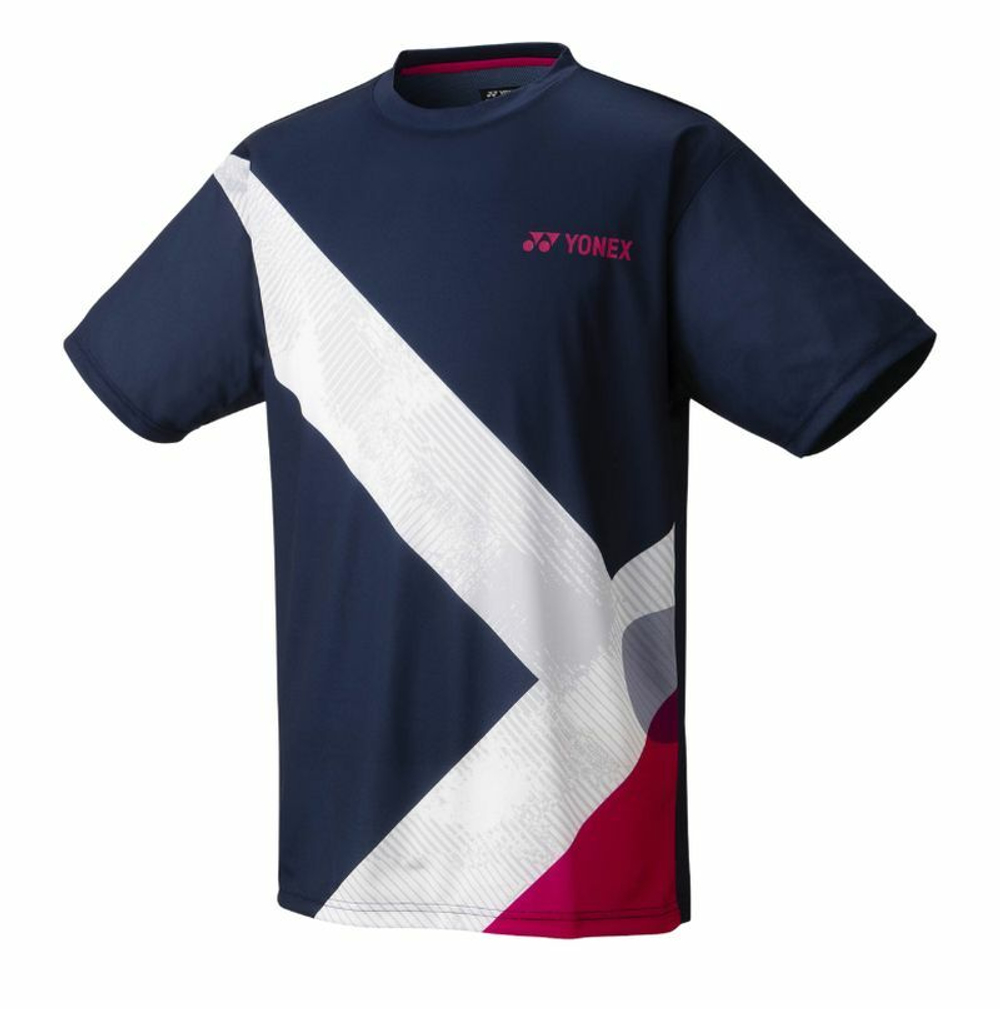 Мужская теннисная футболка Yonex Practice T-Shirt - indigo marine