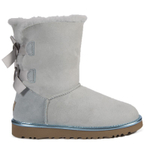 Угги Bailey Bow Metallic Sky Blue II