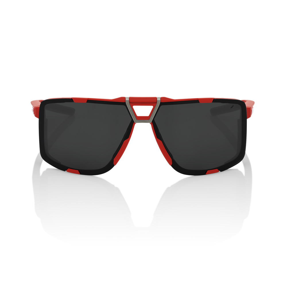 Спортивные очки 100% Eastcraft / Soft Tact Red / Black Mirror Lens