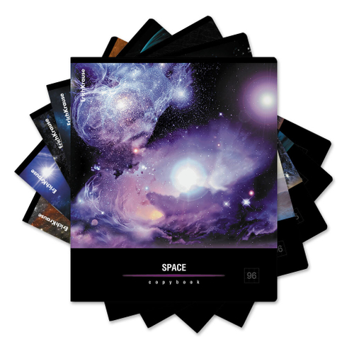 Тетрадь 96л клетка ламин "Вселенная" ERICHKRAUSE, 35494