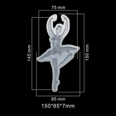 Силиконовая форма для леденцов "Балерина"