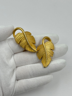 Клипсы Листья Givenchy