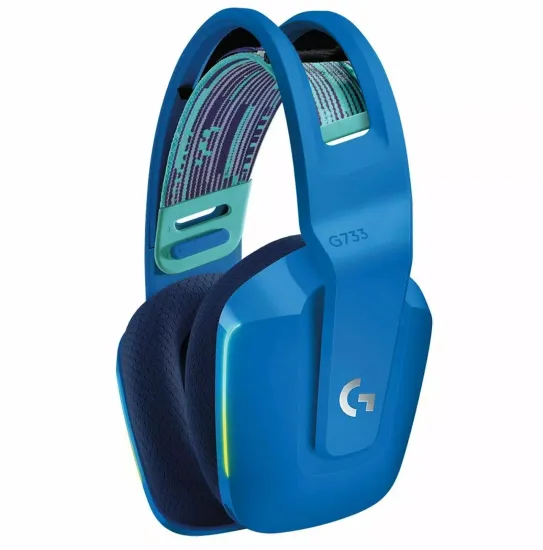 Беспроводная компьютерная гарнитура Logitech G G733 LightSpeed, blue