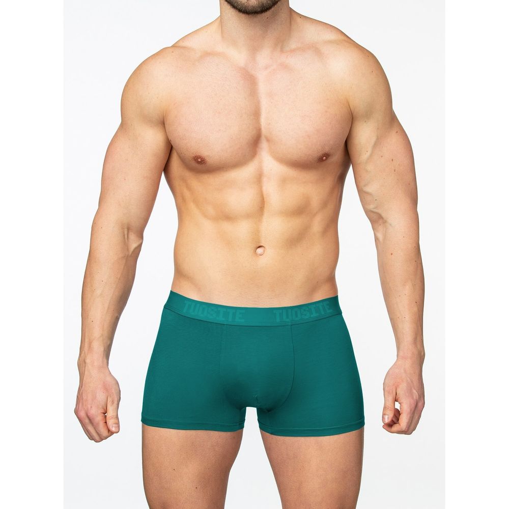 Мужские трусы боксеры зеленые TUOSITE TS7801-4