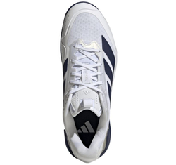 Мужские теннисные кроссовки Adidas Adizero Ubersonic 5 M Clay - cloud white/dark blue