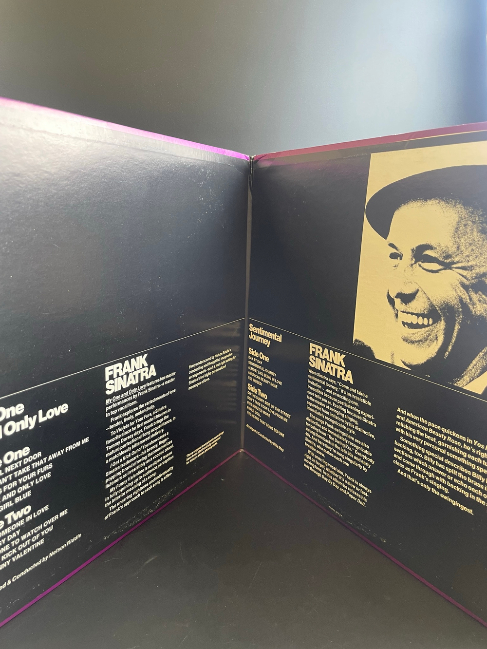 2 LP Frank Sinatra - My One And Only Love LP USA 1979 Capitol 2 Виниловых пластинки 12 дюймов