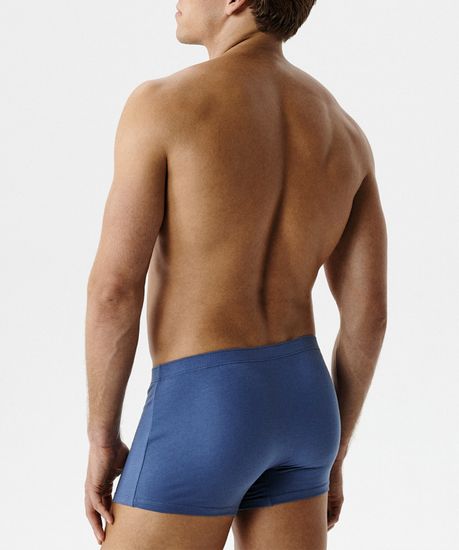 Трусы мужские боксеры (2шт), Atlantic 2RMH-007, хлопок, деним + темно-синий