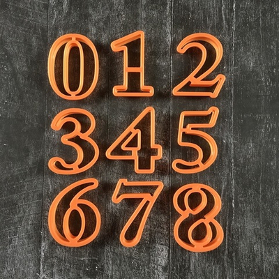 Цифры №12 Для мастики