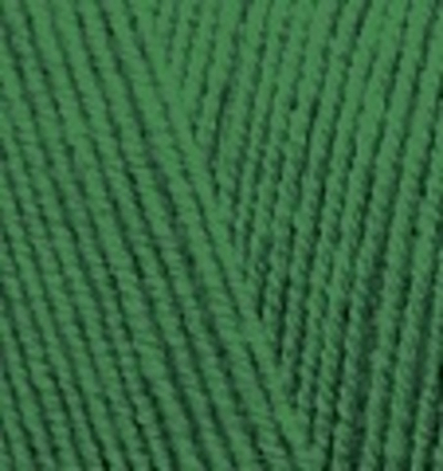 ALIZE "LANAGOLD FINE", 49% Шерсть, 51% Акрил, 100 гр, 390 м, 118 тёмно-зеленый