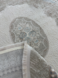 Ковер Amatis Lux 36548A L.Beige/Blue Овал