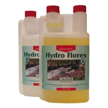 Минеральное удобрение CANNA Hydro Flores A+B, 1 л (для жесткой воды)