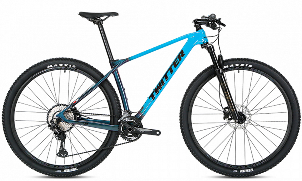 Велосипед Twitter 2023 MTB мод. PREDATOR pro 29 M8100-12S Carbon