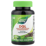 Nature's Way, DGL, деглицирризиновый экстракт солодки, 100 жевательных таблеток