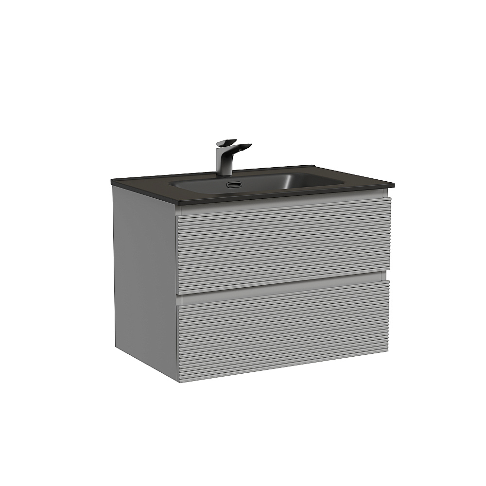 Тумба с раковиной Sancos Folk 70 FL70ES Ergraut soft