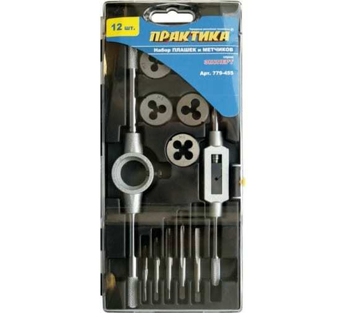 НАБОР МЕТЧИКОВ И ПЛАШЕК 12ШТ CDS12 RHT0312100012