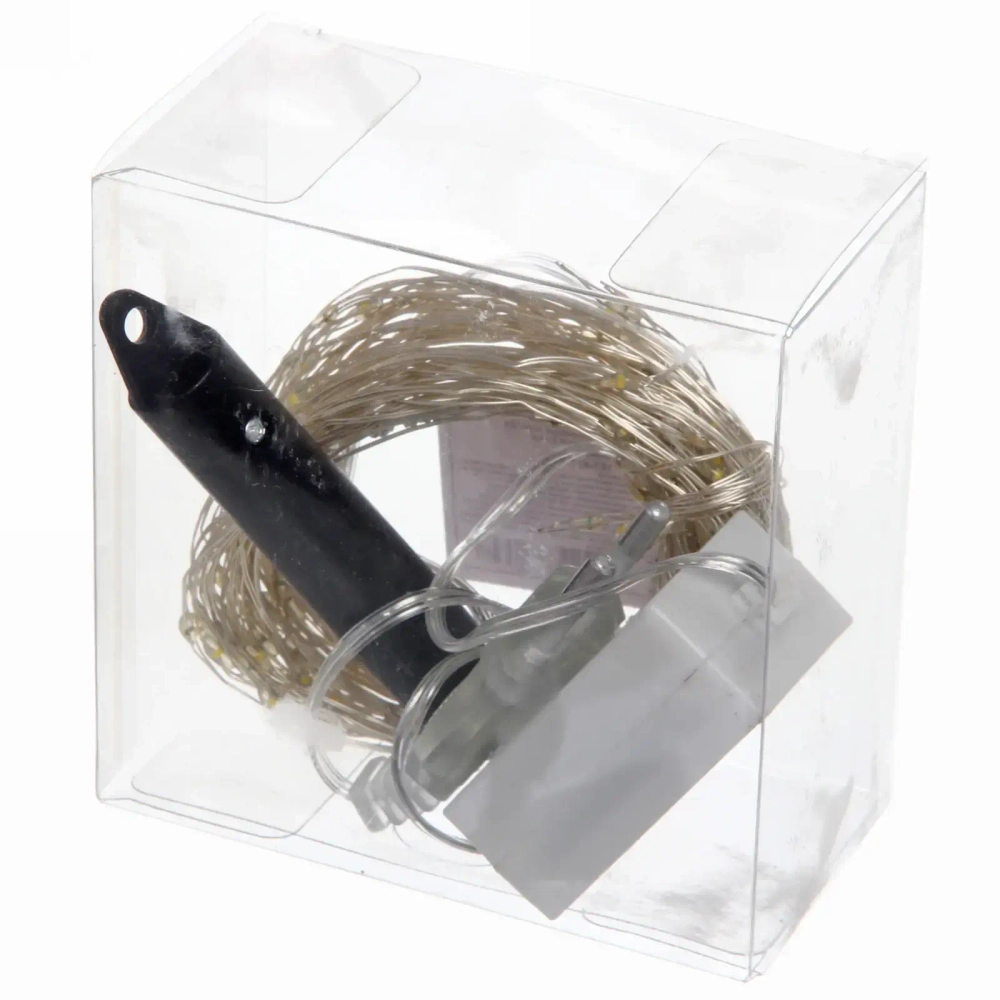 Гирлянда для дома «Волшебный хвост» 2,0 м, 8 нитей, 160 ламп, IP-40, Теплый белый (постоянное свечение)