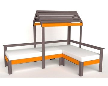 Кровать-домик АВАРА-3 левая