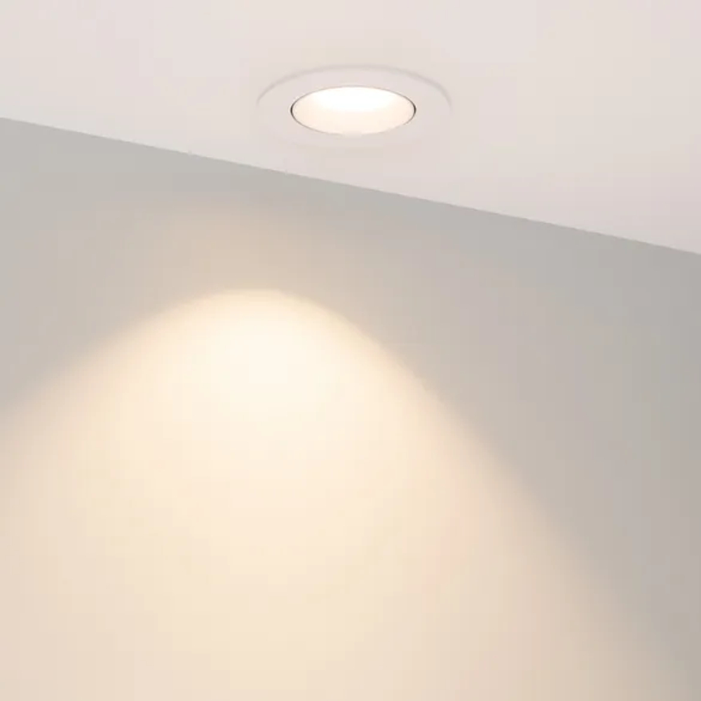 Светильник MS-ATOLL-BUILT-TURN-R94-10W Warm3000 (WH, 36 deg, 230V) (Arlight, IP54 Металл, 5 лет) 044598