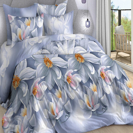 Комплект постельного белья "ВЛ. РЕНАТА", бязь Премиум, 100% хлопок, Россия.