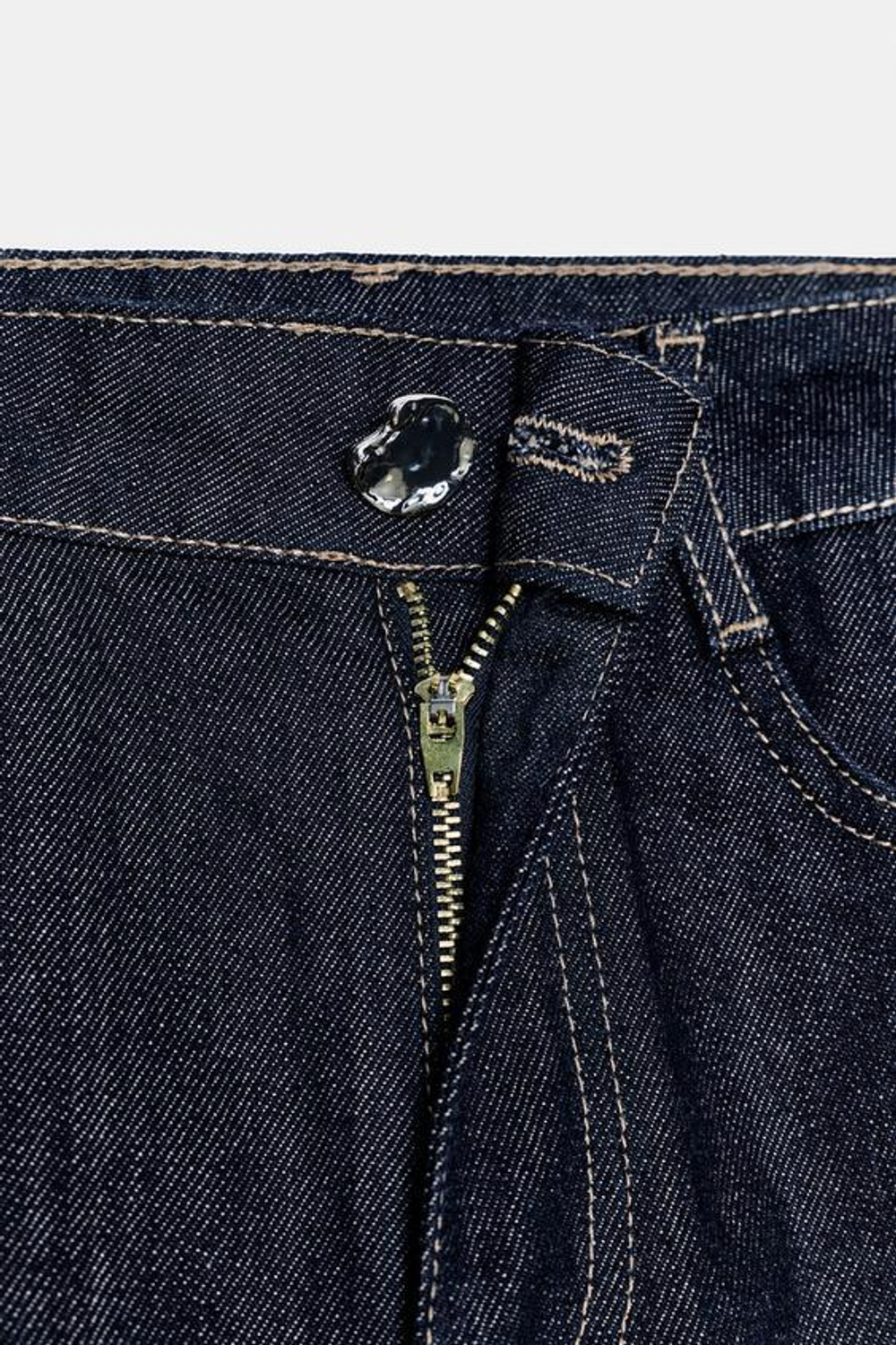 ZARA ДЖИНСЫ Z1975 WIDE LEG С ВЫСОКОЙ ПОСАДКОЙ, ЧЕРНЫЙ