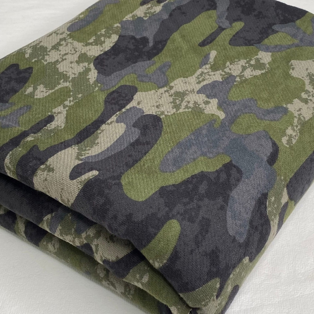 Футер 2 нитка велюр кмф потертый