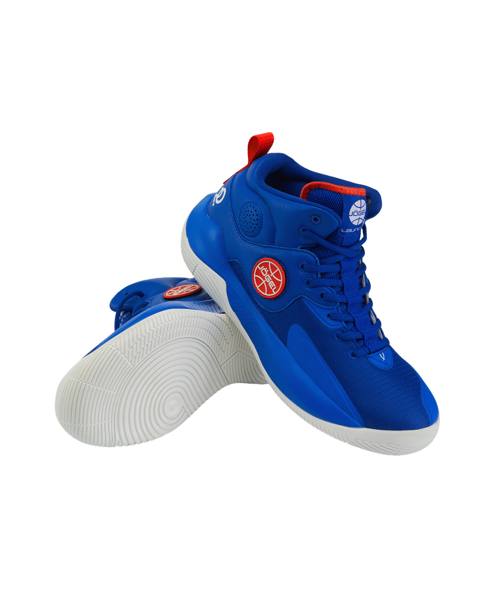 Кроссовки баскетбольные Launch MID, Blue/red/white