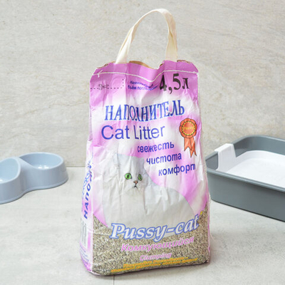 Наполнитель Pussy-cat комкующийся 4,5л