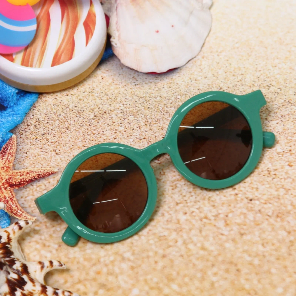 Очки солнцезащитные детские «Sunny Kids - Круглые», микс 6 цветов